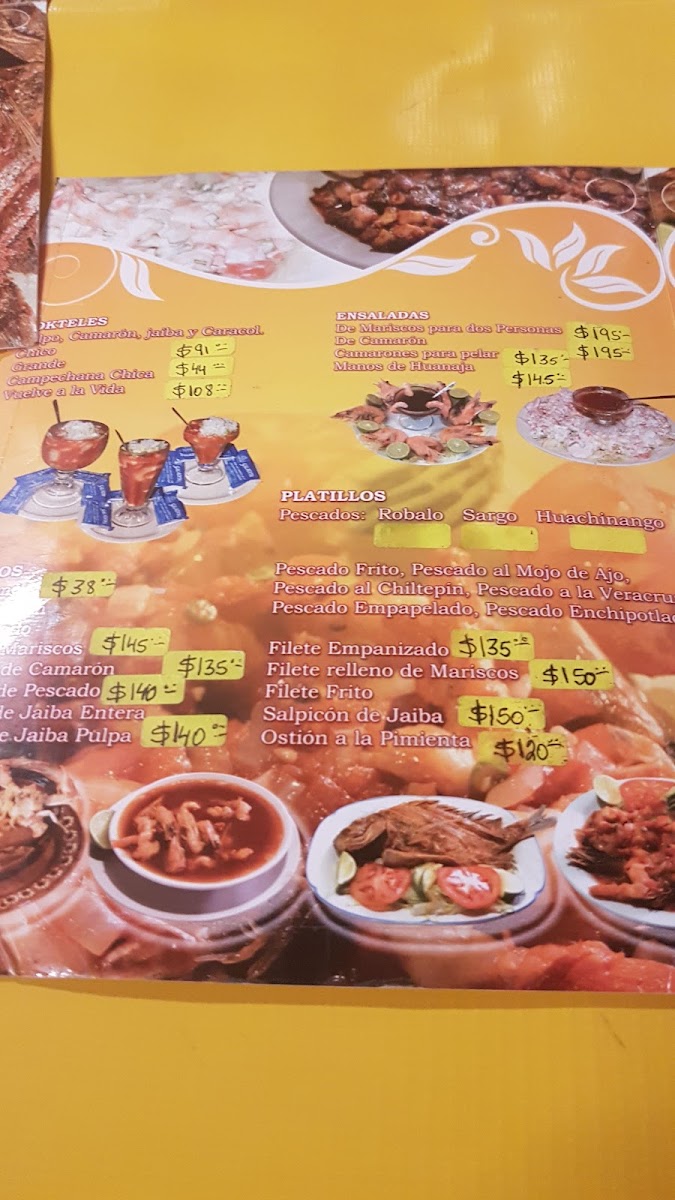 La choza de Lucy Menu - Image 1